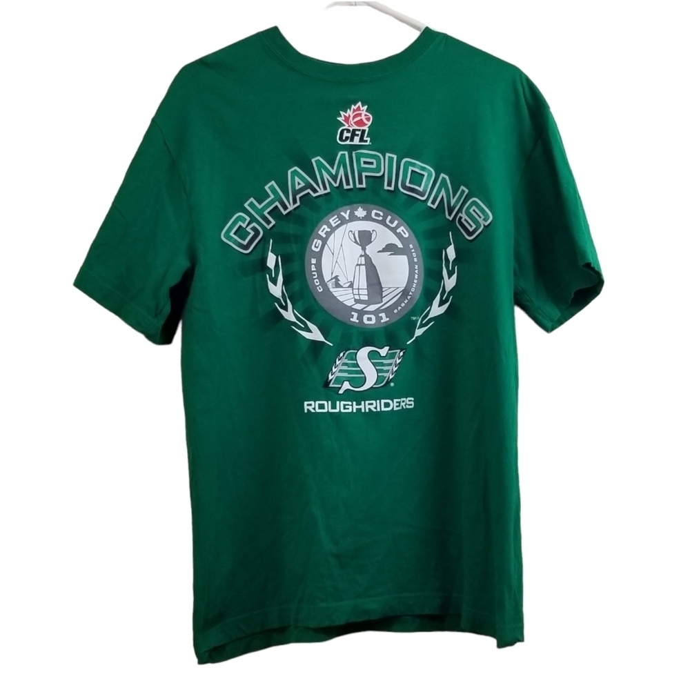 Cfl Saskatchewan roughriders championship tee Size Small